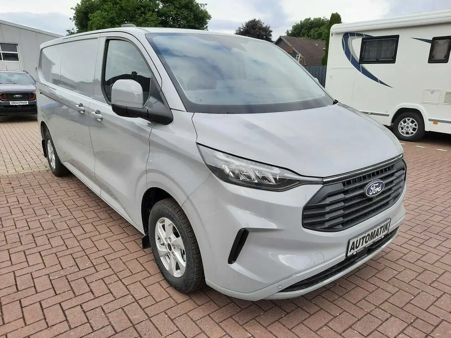 Ford Transit Custom 320 EcoBlue L2H1 LKW 4x4 Autm. Gris - 2