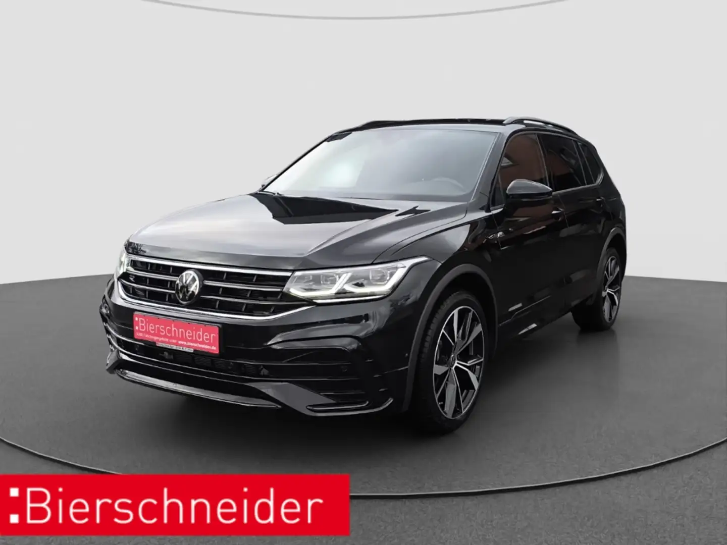 Volkswagen Tiguan Allspace 2.0 TSI DSG R-Line 4Motion NAVI AHK STANDH ACC MAT Schwarz - 1