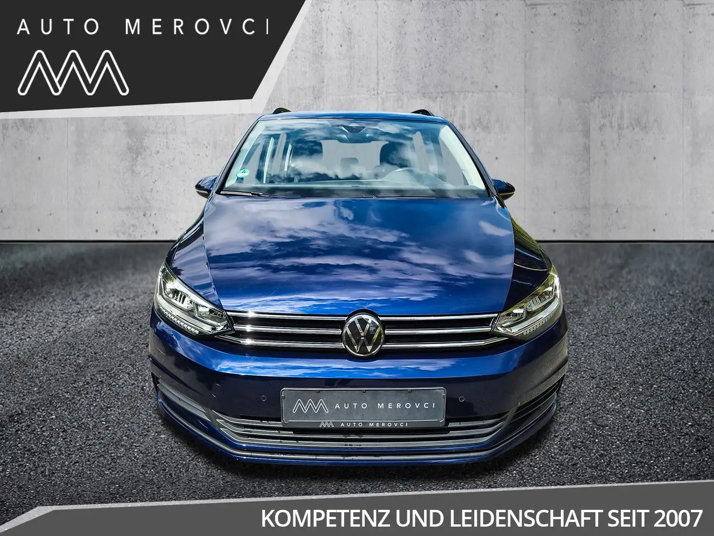 Volkswagen Touran 1.5 TSI DSG/LED/ACC-Lane-Tot Assit/Navi Blau - 2