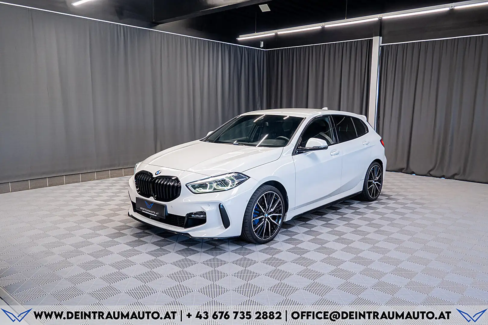 BMW 120 d xDrive Aut.*M-Sport*19Zoll*ACC*LED* Weiß - 1