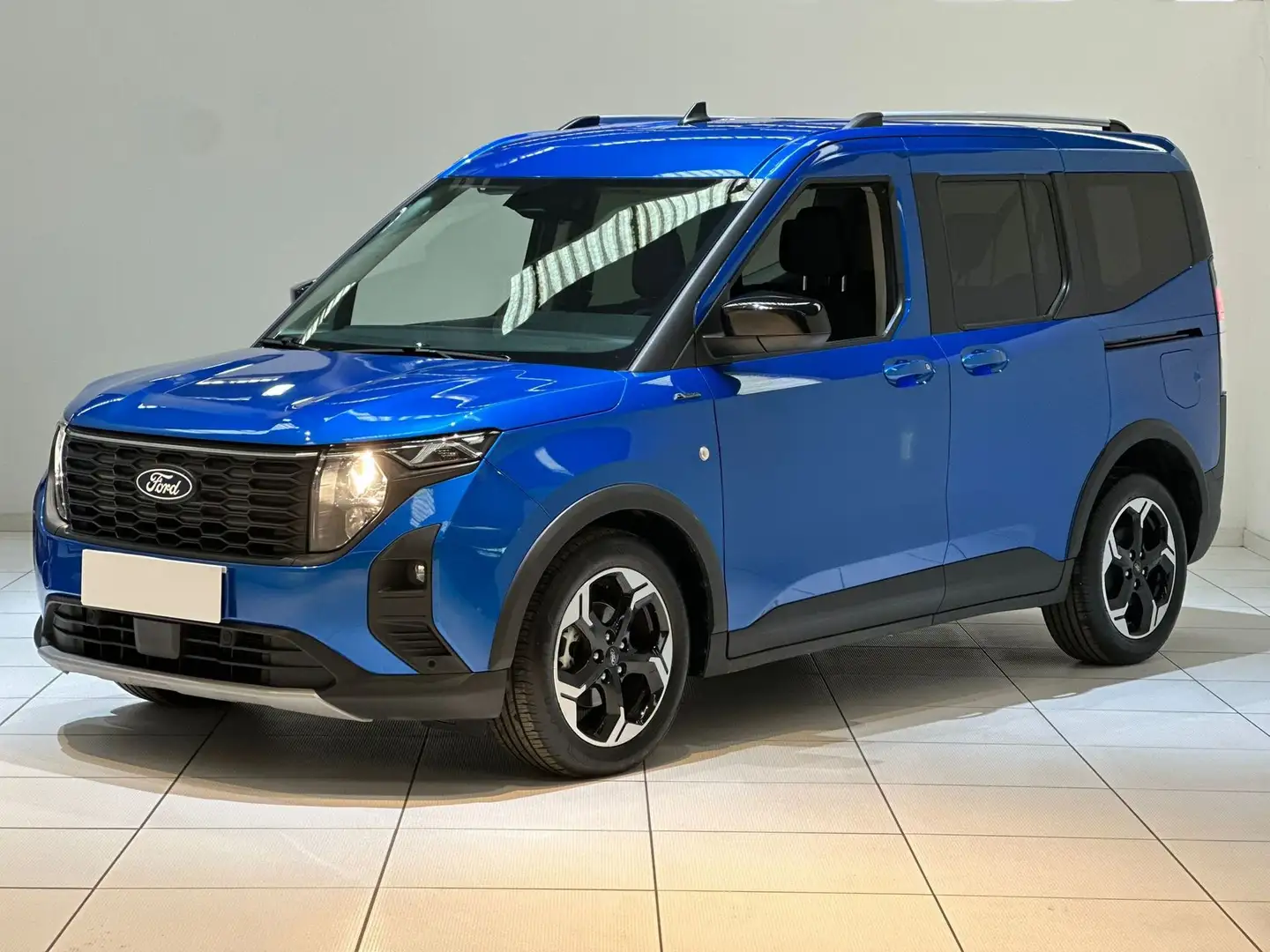 Ford Tourneo Courier 1.0 EcoBoost Powershift Active Bleu - 1
