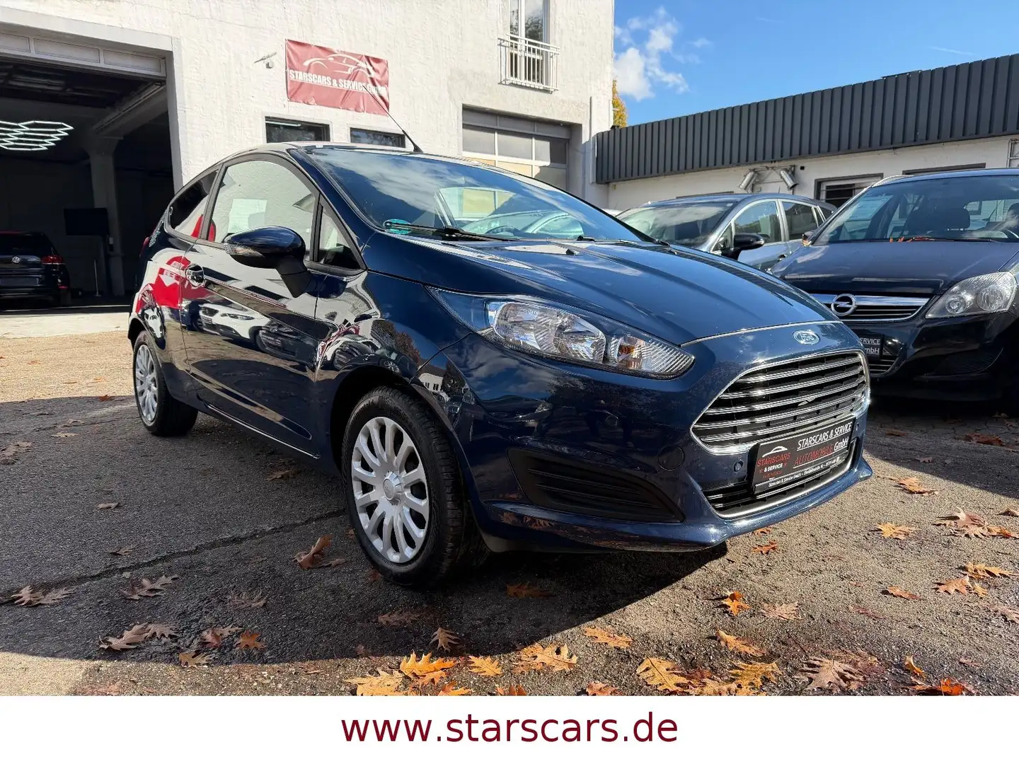 Ford Fiesta -Trend*Eco-Boost*KLIMA*SHZ*PDC*2.HAND* Bleu - 1