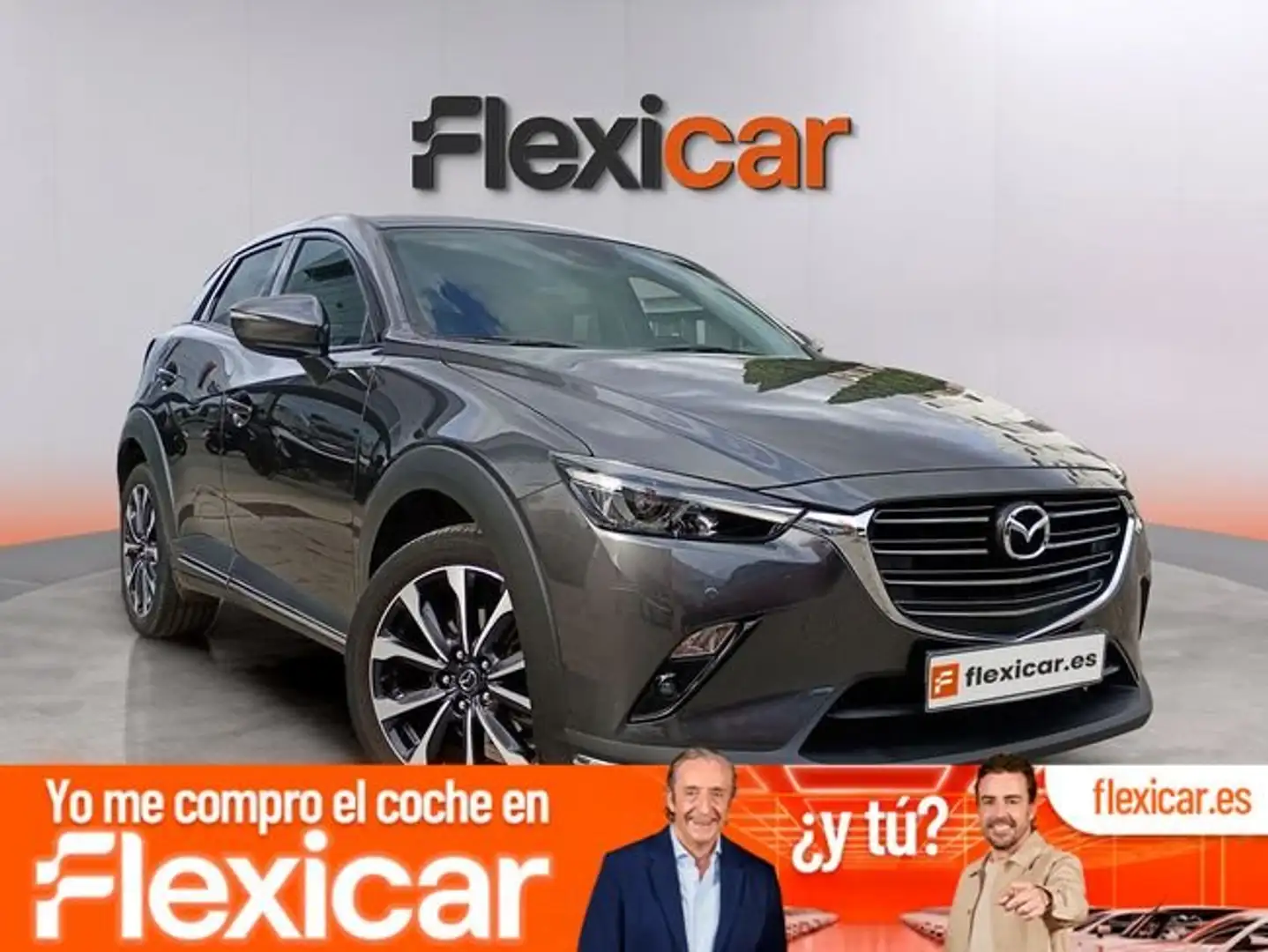 Mazda CX-3 2.0 Skyactiv-G Zenith 2WD Aut. 89kW Gris - 1