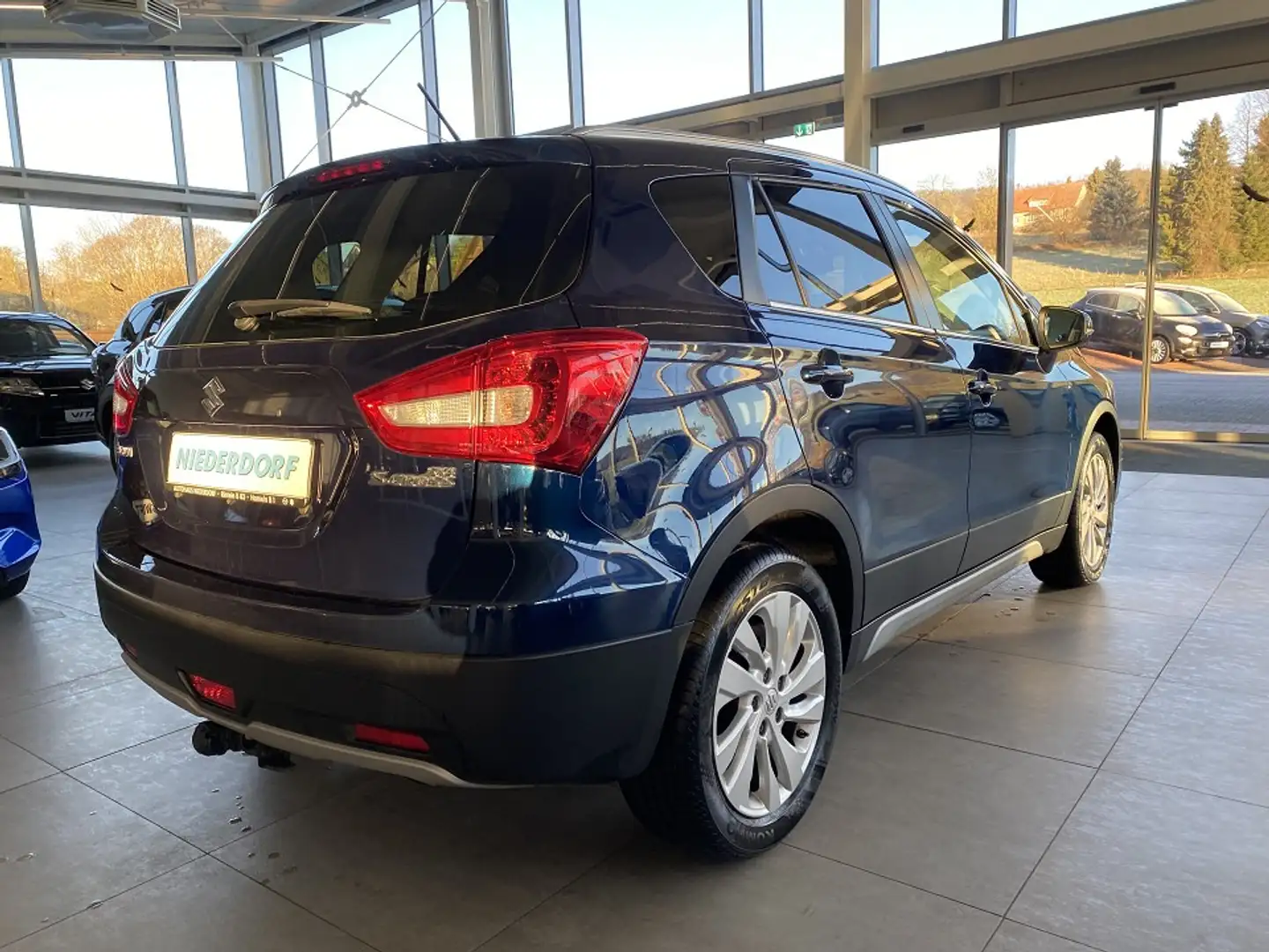 Suzuki S-Cross 1.4 Comfort AHK NAVI KAM LED SHZ Tempom. Blau - 2