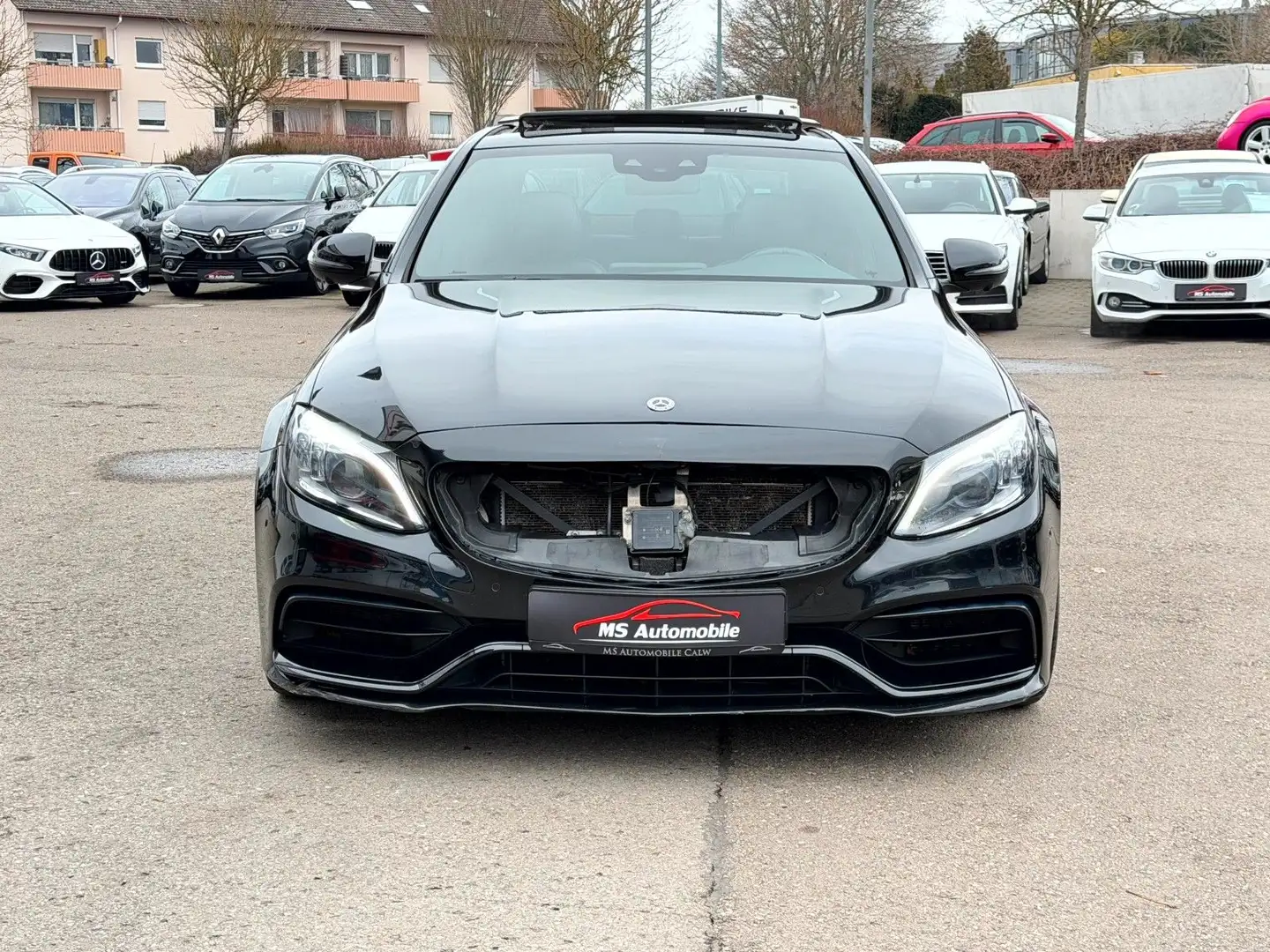 Mercedes-Benz C 63 AMG Limo Sportabgas_Pano_Keyles_Comand_LED Schwarz - 2