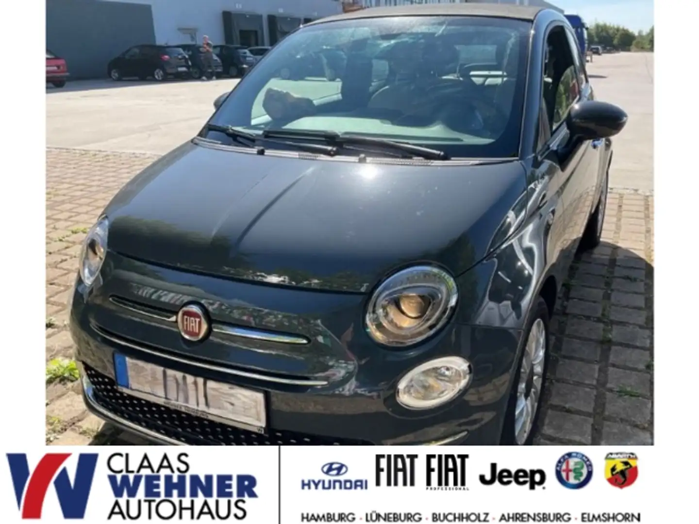 Fiat 500C DolceVita 1.0 Mild Hybrid elektr. Einparkhilfe Gris - 1