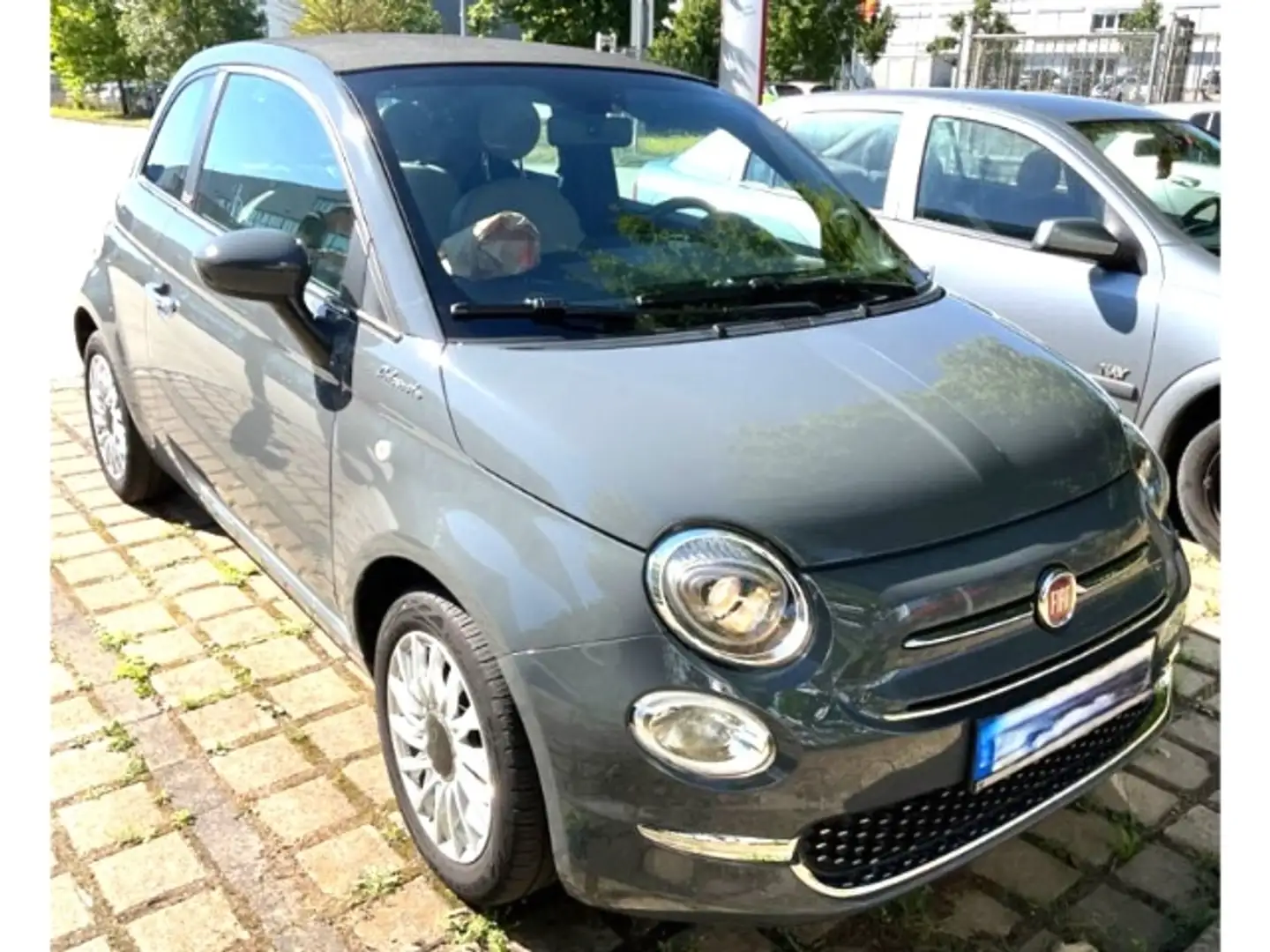Fiat 500C DolceVita 1.0 Mild Hybrid elektr. Einparkhilfe Gris - 2