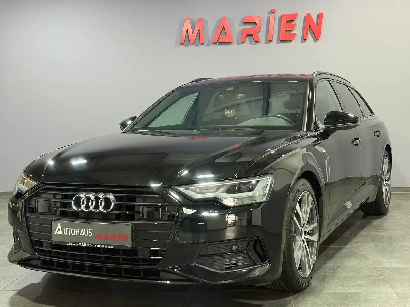 Audi A6 40 TDI S-LINE*BLACK*LED*NAVI*AHK*KAMERA Schwarz - 1