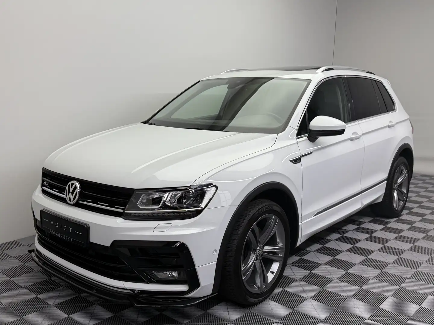 Volkswagen Tiguan R-Line|4Motion|Pano|AHK|Virt.|CarPlay|ACC Weiß - 2