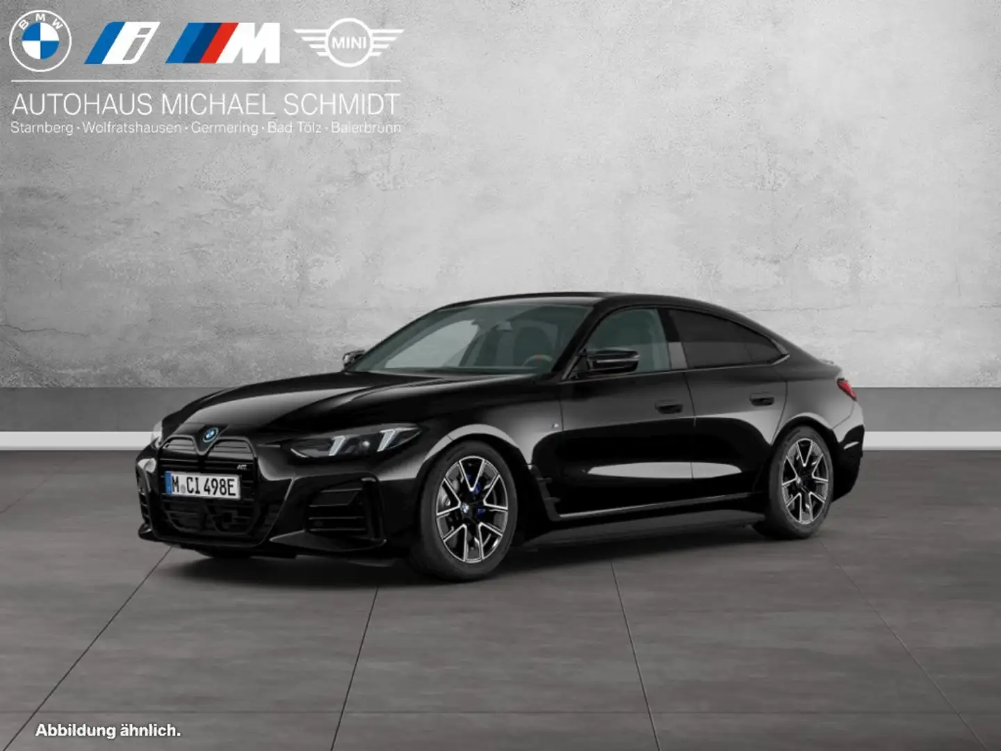 BMW i4 M50 XDRIVE HiFi DAB LED RFK Tempomat Shz PDC Schwarz - 1