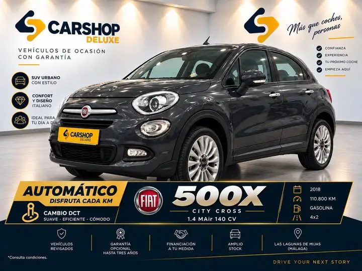 Fiat 500X 1.4 Multiair Cross 4x2 DDCT 2018