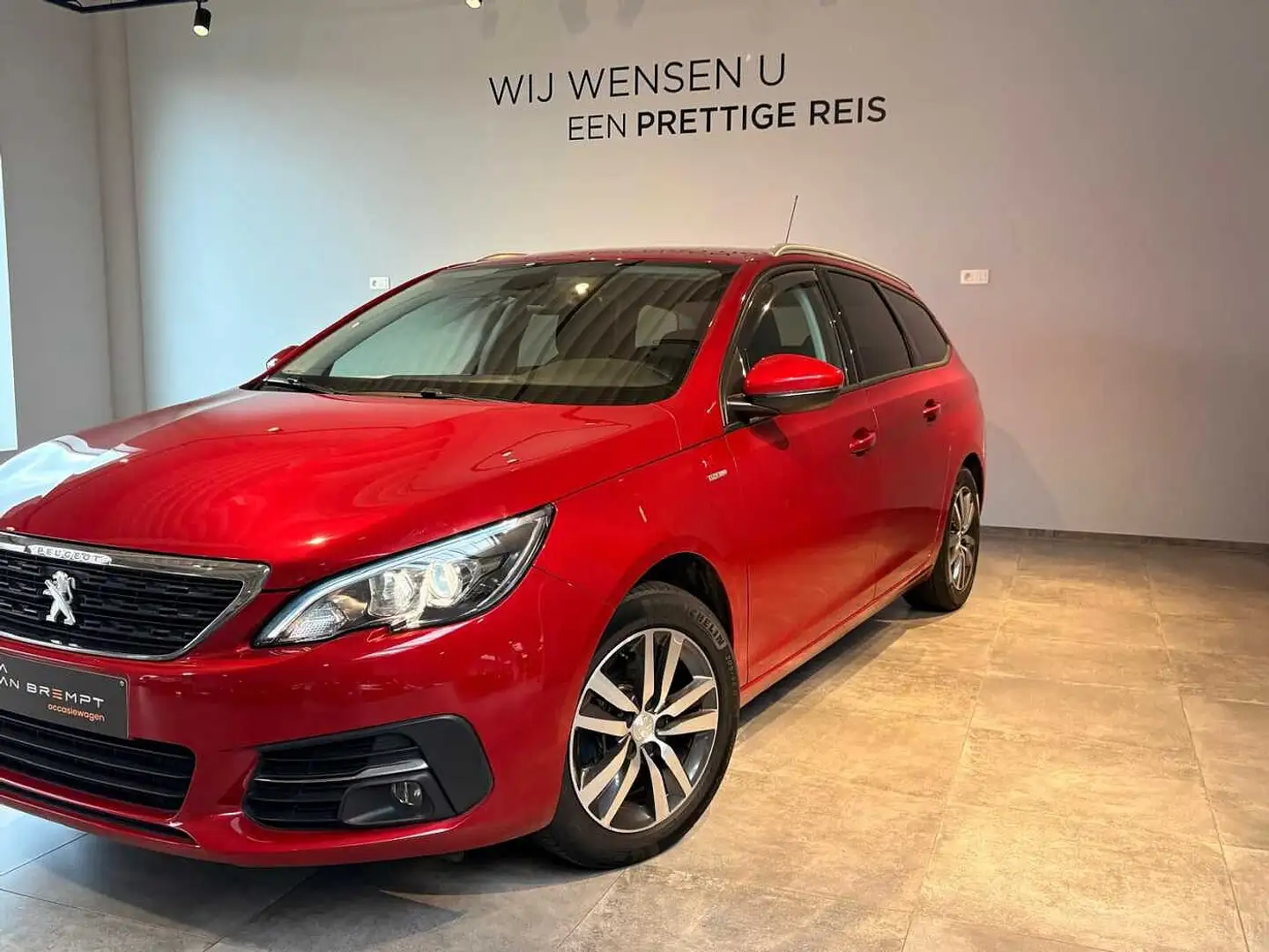 Peugeot 308 SW 1.2 Style PARKSENS+CAM Rouge - 1