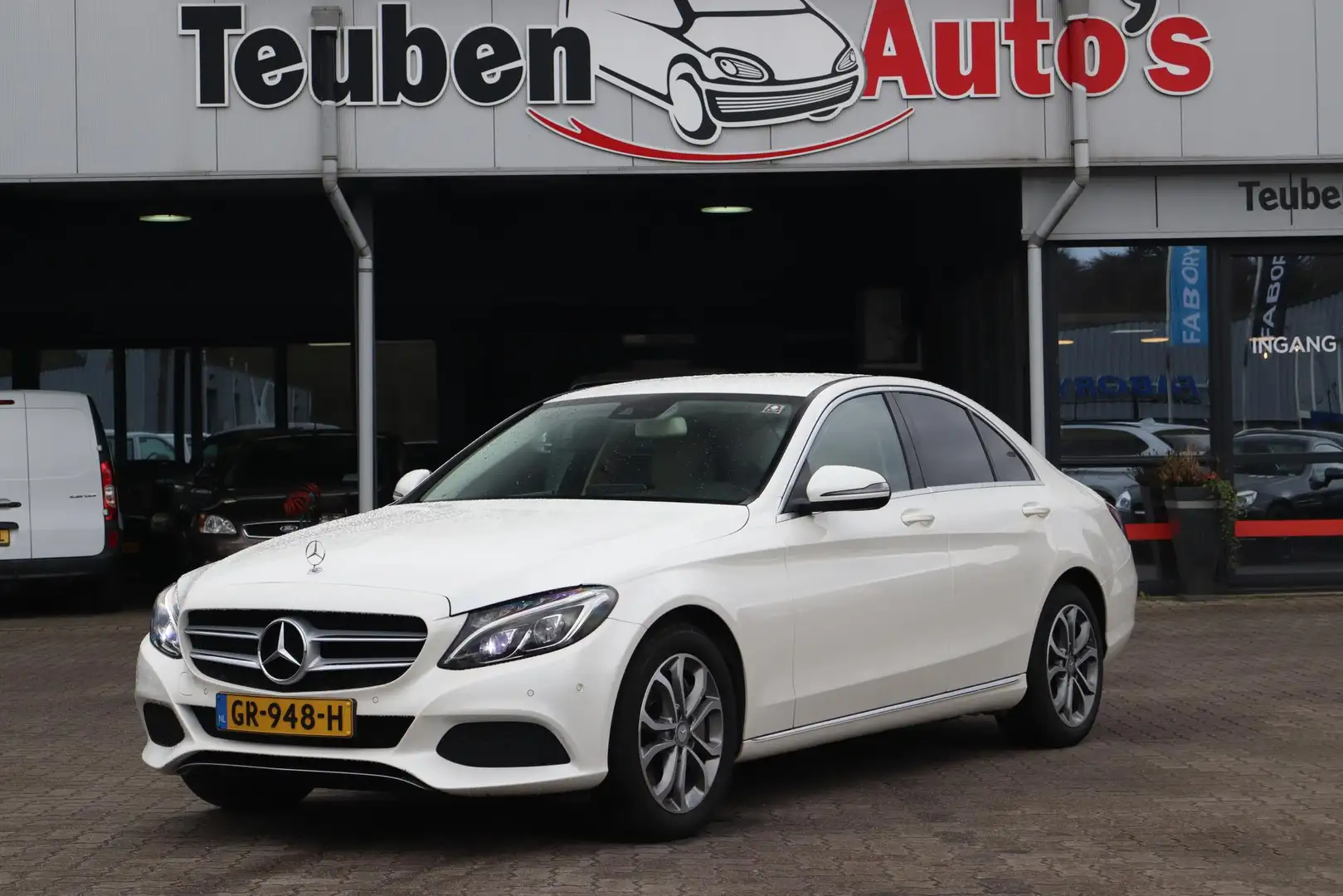 Mercedes-Benz C 350 e Lease Edition Airco, Climate control, Camera, Na Wit - 1