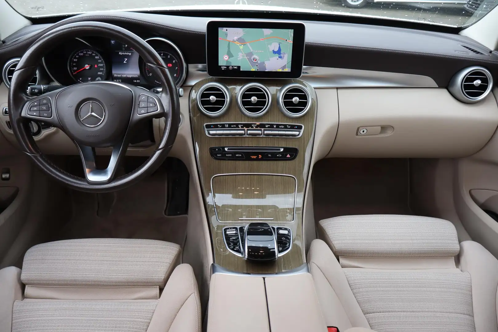 Mercedes-Benz C 350 e Lease Edition Airco, Climate control, Camera, Na Wit - 2