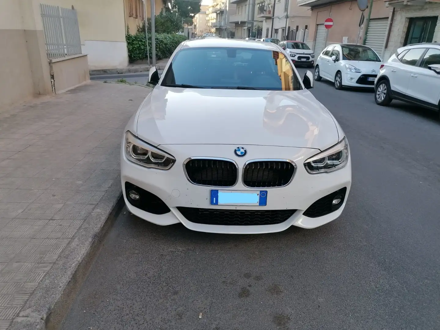 BMW 118 Serie 1 F/20-21 2015 118i 5p Msport auto Bianco - 1