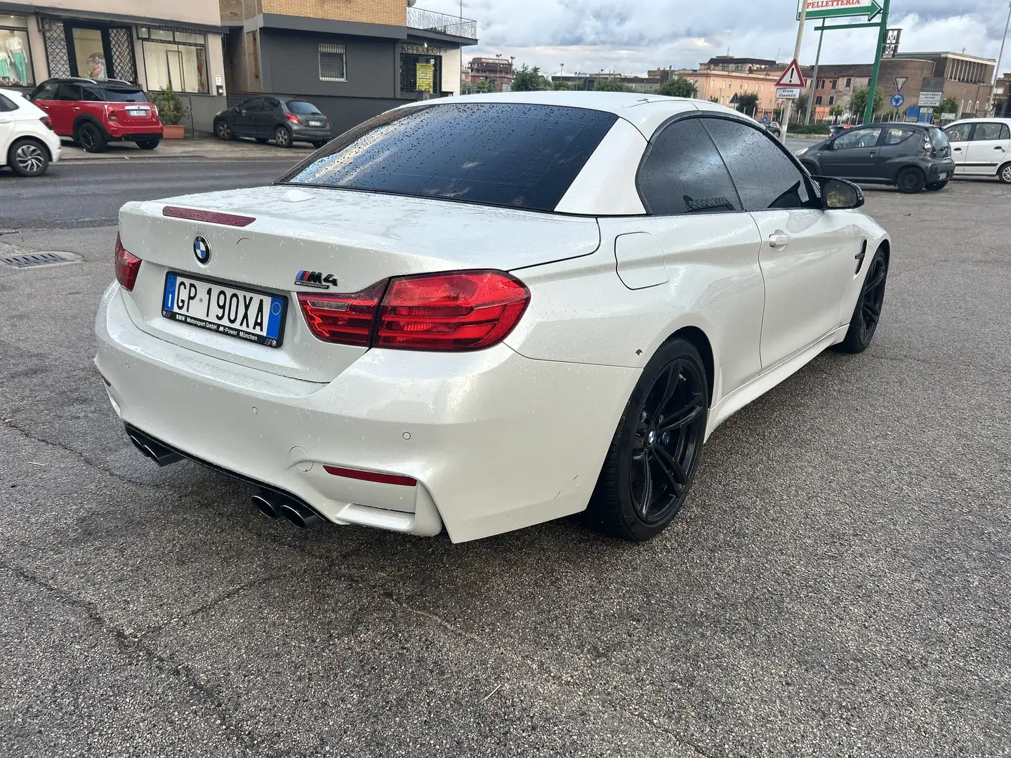 BMW M4 Cabrio 3.0 dkg Blanco - 2