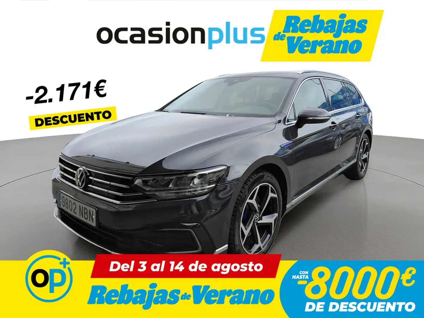 Volkswagen Passat Variant GTE 1.4 TSI e-Power Gris - 1