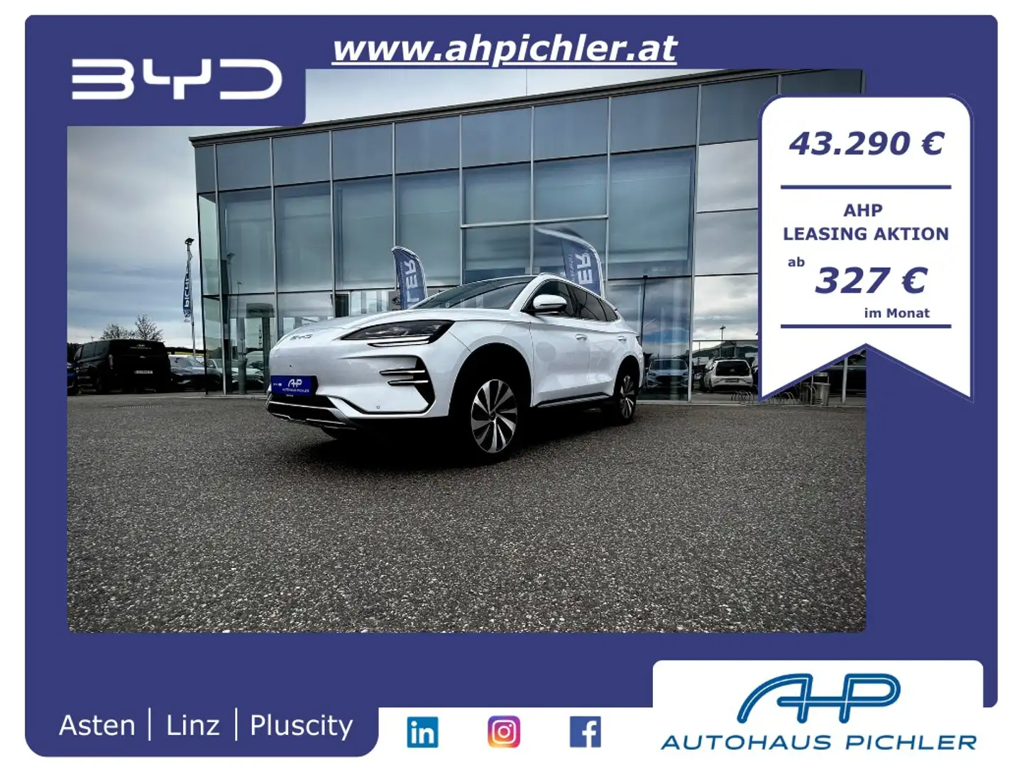 BYD Seal U Design 87KW 218PS Aut. LAGER AKTION in Vorbeste... Weiß - 1