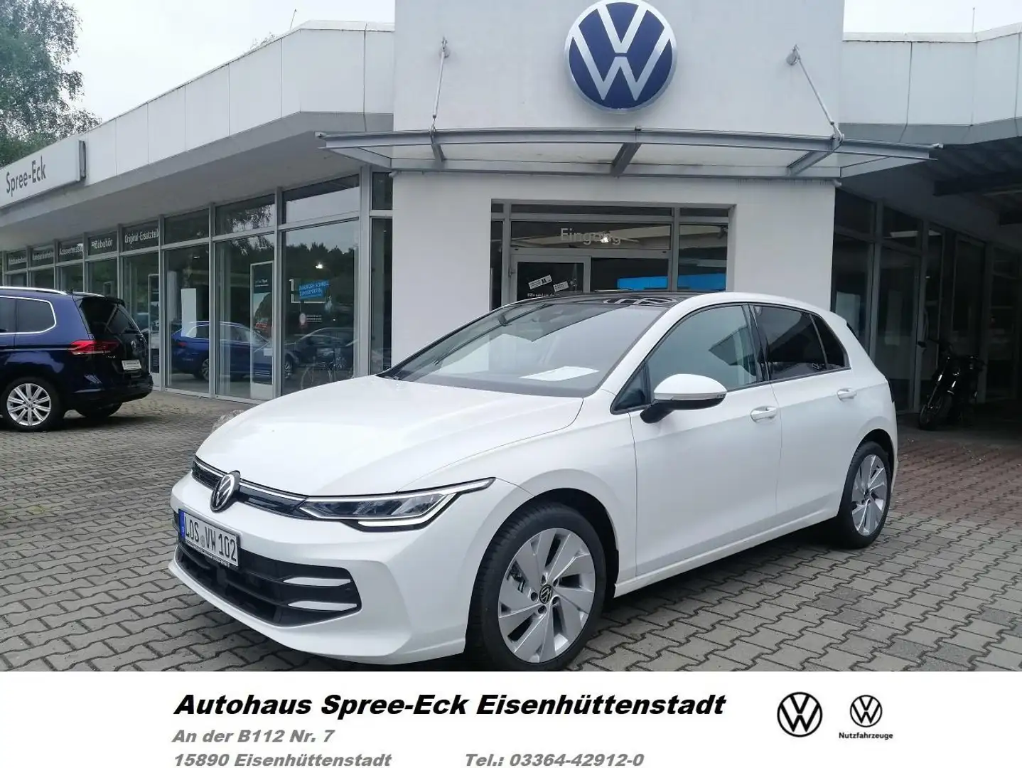 Volkswagen Golf Golf VIII 1.5 TSI Life *Dach,Assist,App* Weiß - 1