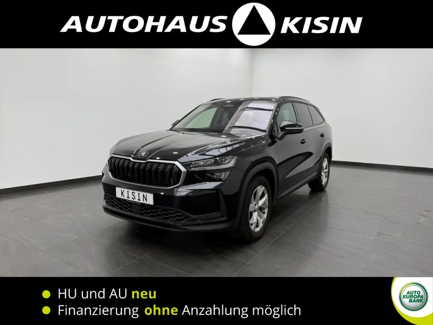 Skoda Kodiaq 2.0 TDI 4x4 Selection /AHK /PANO /CAM Schwarz - 1