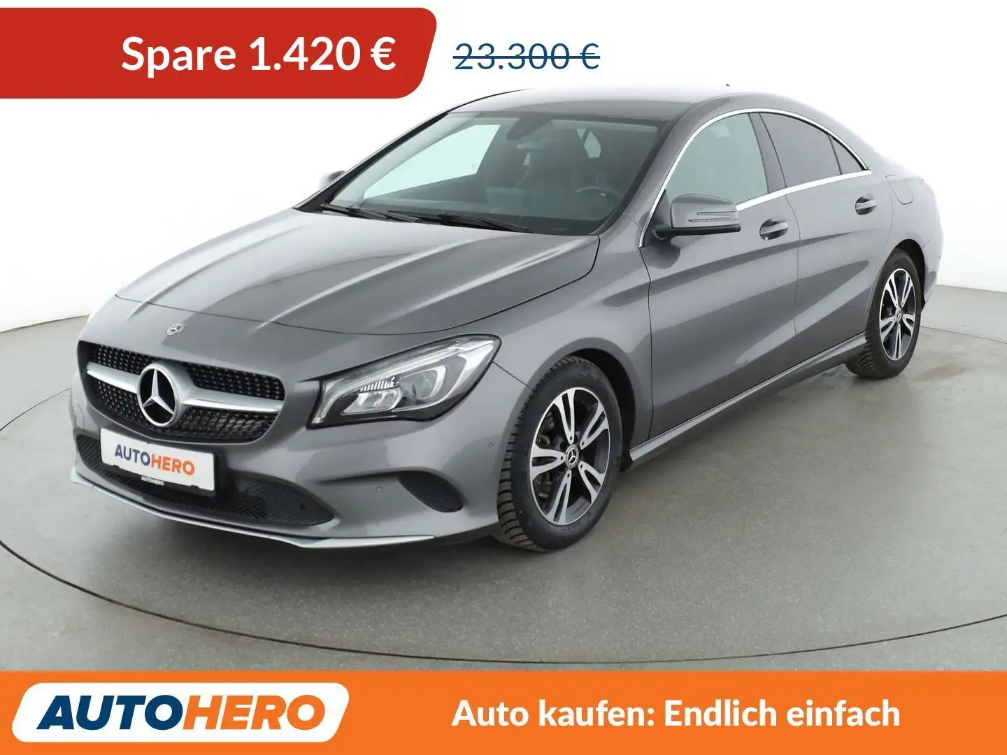 Mercedes-Benz CLA 180 CLA 180 Aut.*NAVI*LED*TEMPO*CAM*PDC*KLIMA* Grau - 1