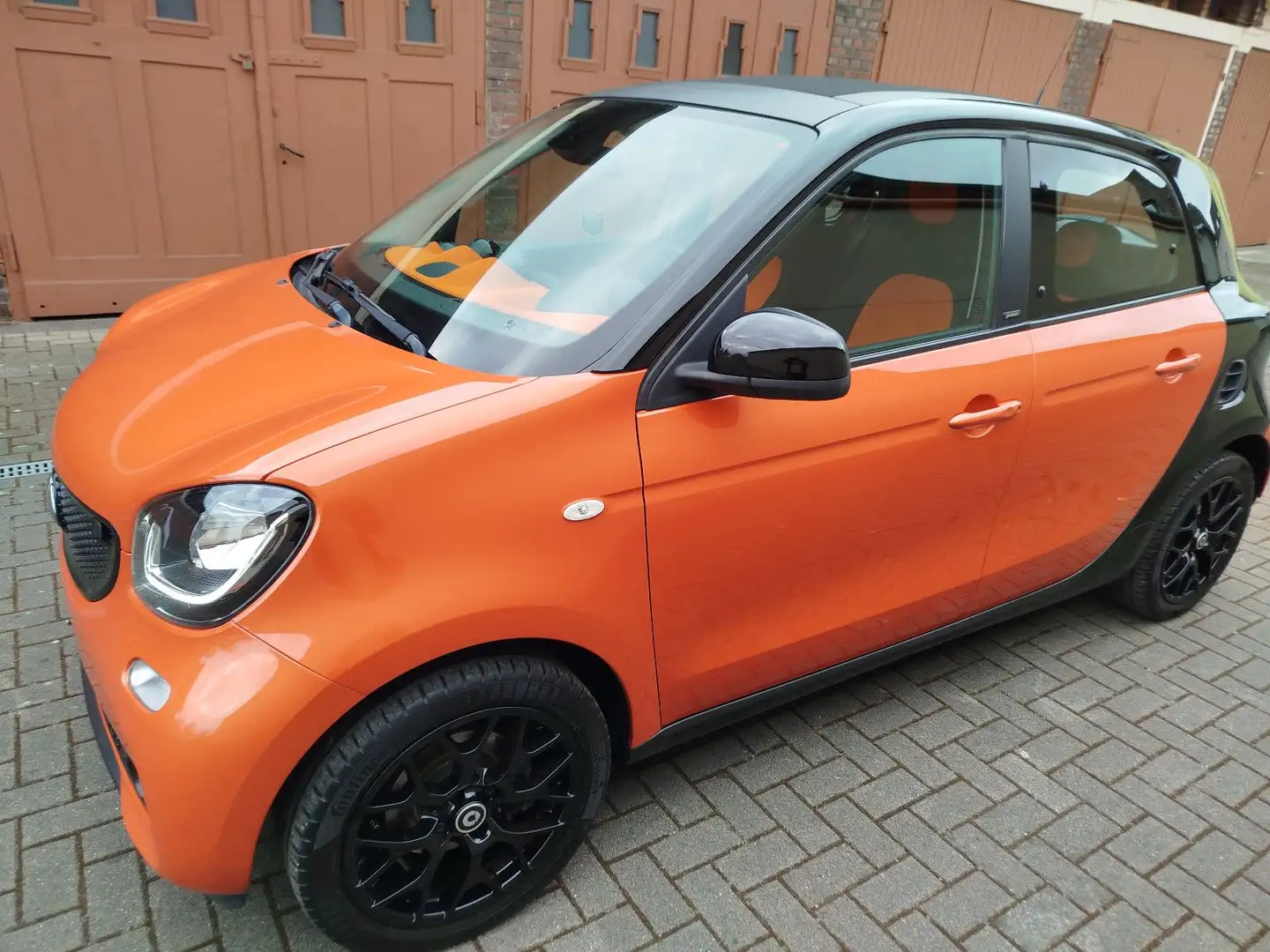 smart forFour Alufelgen 16 Zoll So. WR Faltdach Navi Orange - 2