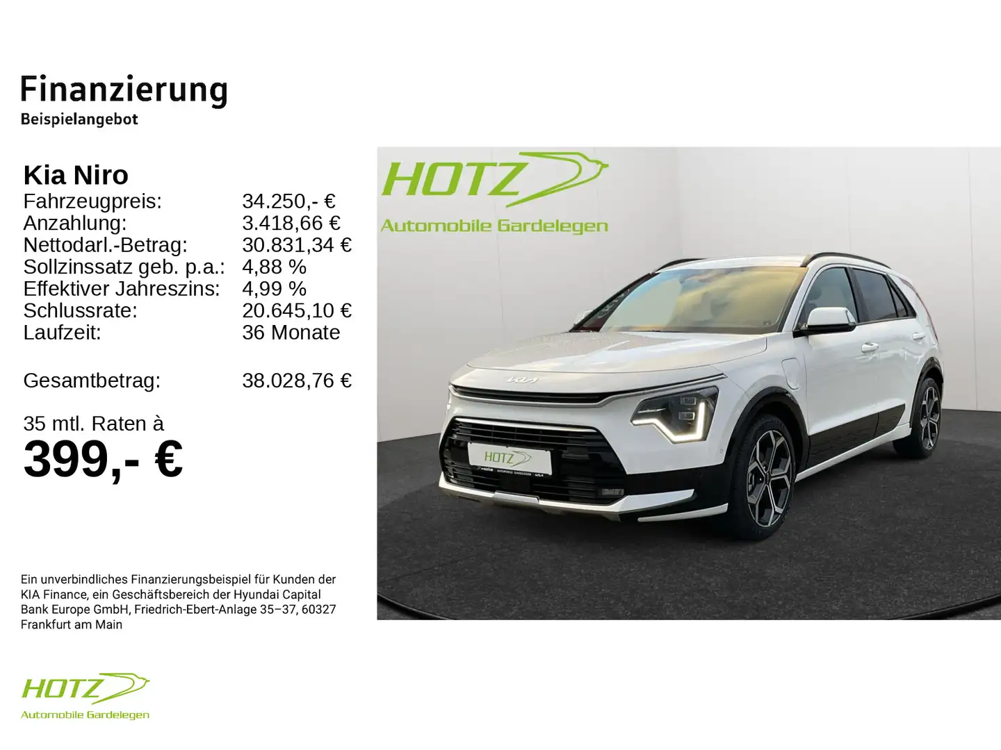 Kia Niro 1.6 PHEV DCT Spirit P3,P4 Blanc - 2