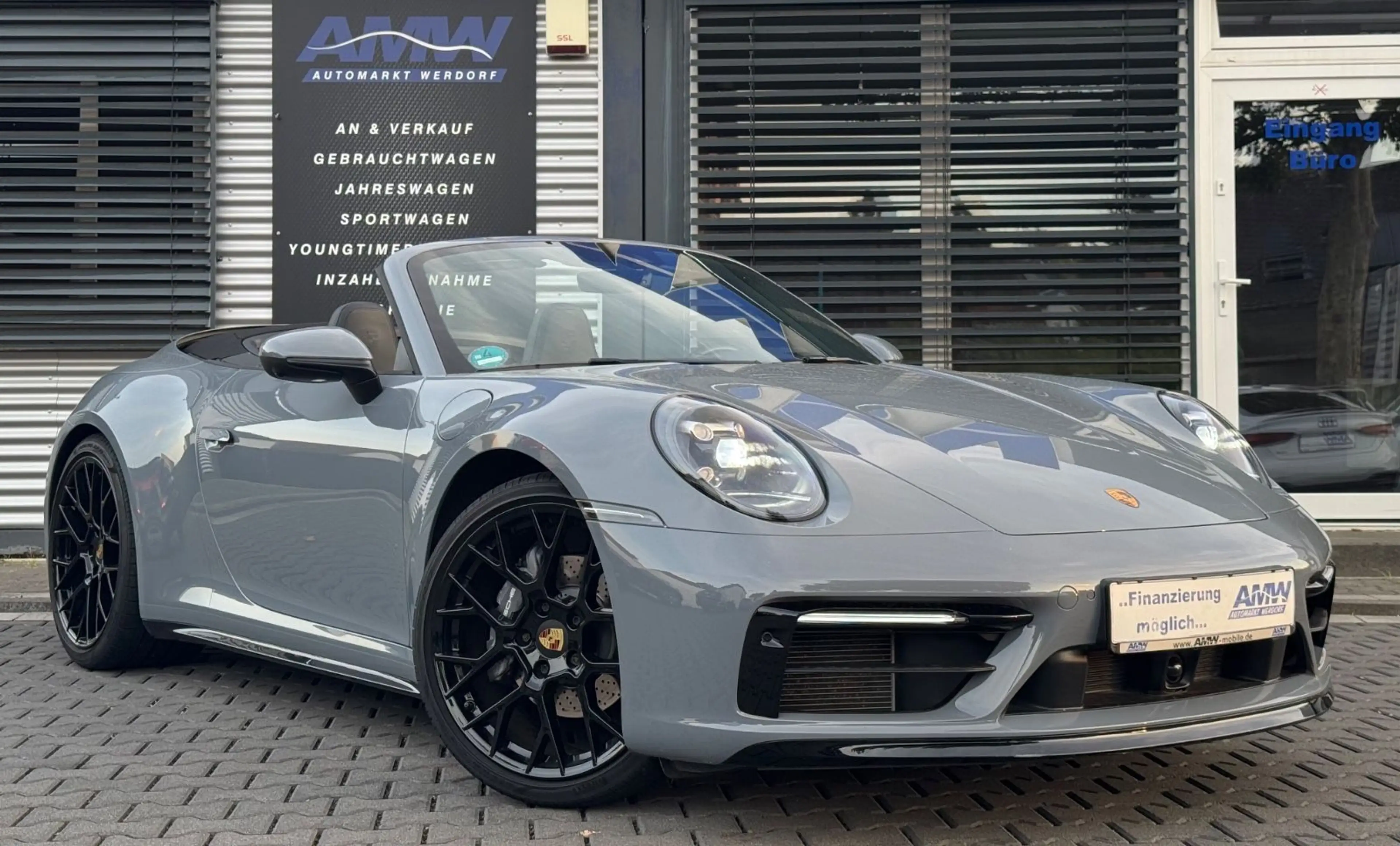 Porsche 992 Carrera Cabriolet Sportabgas Approved VOLL !