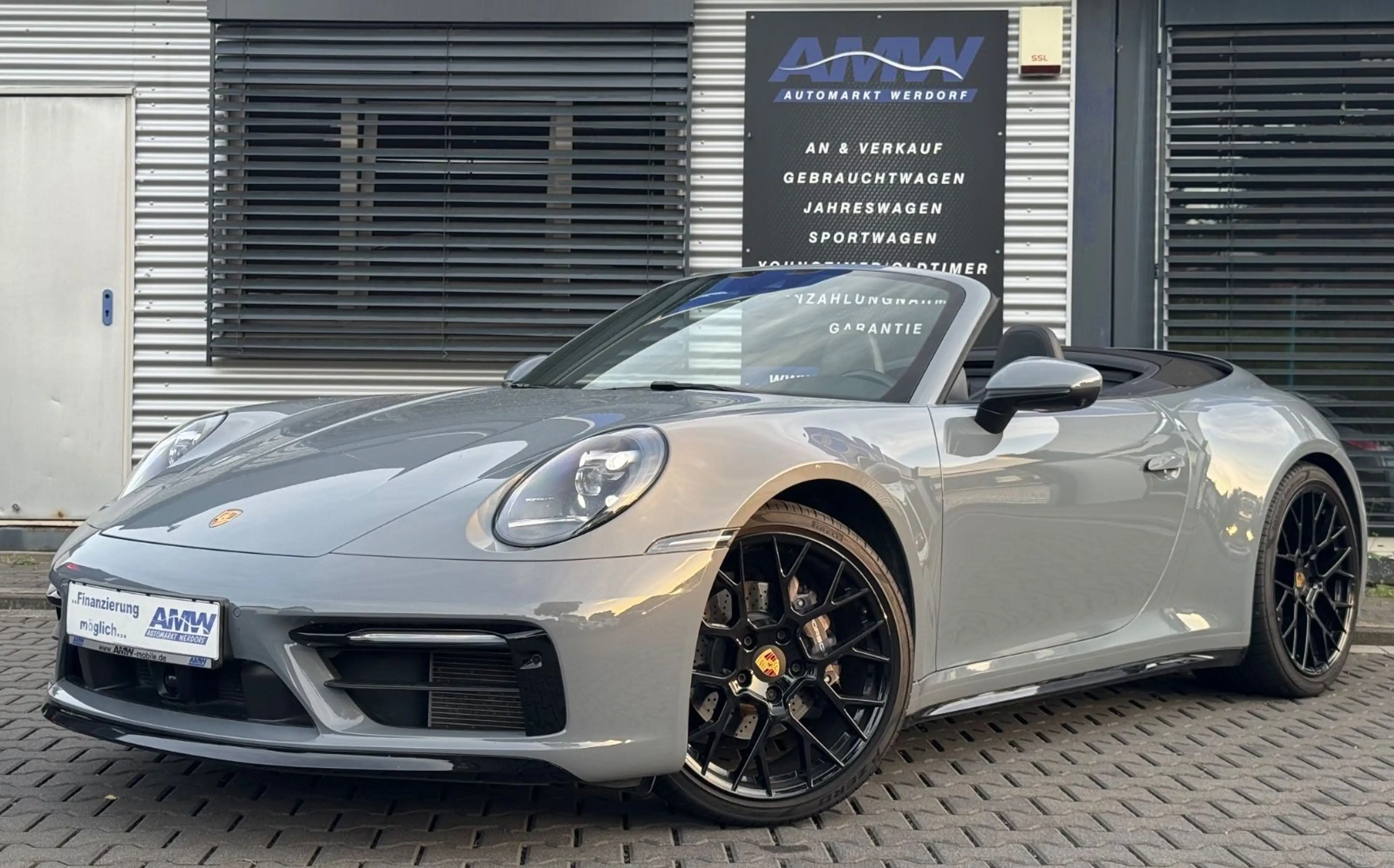Porsche 992 Carrera Cabriolet Sportabgas Approved VOLL ! — photo 2