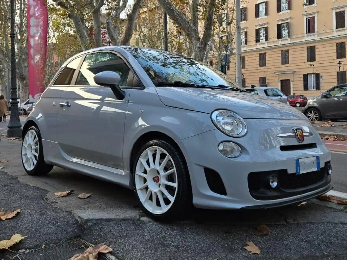 Abarth 595 500/595 1.4 16v t. t-jet 140cv Gri - 1