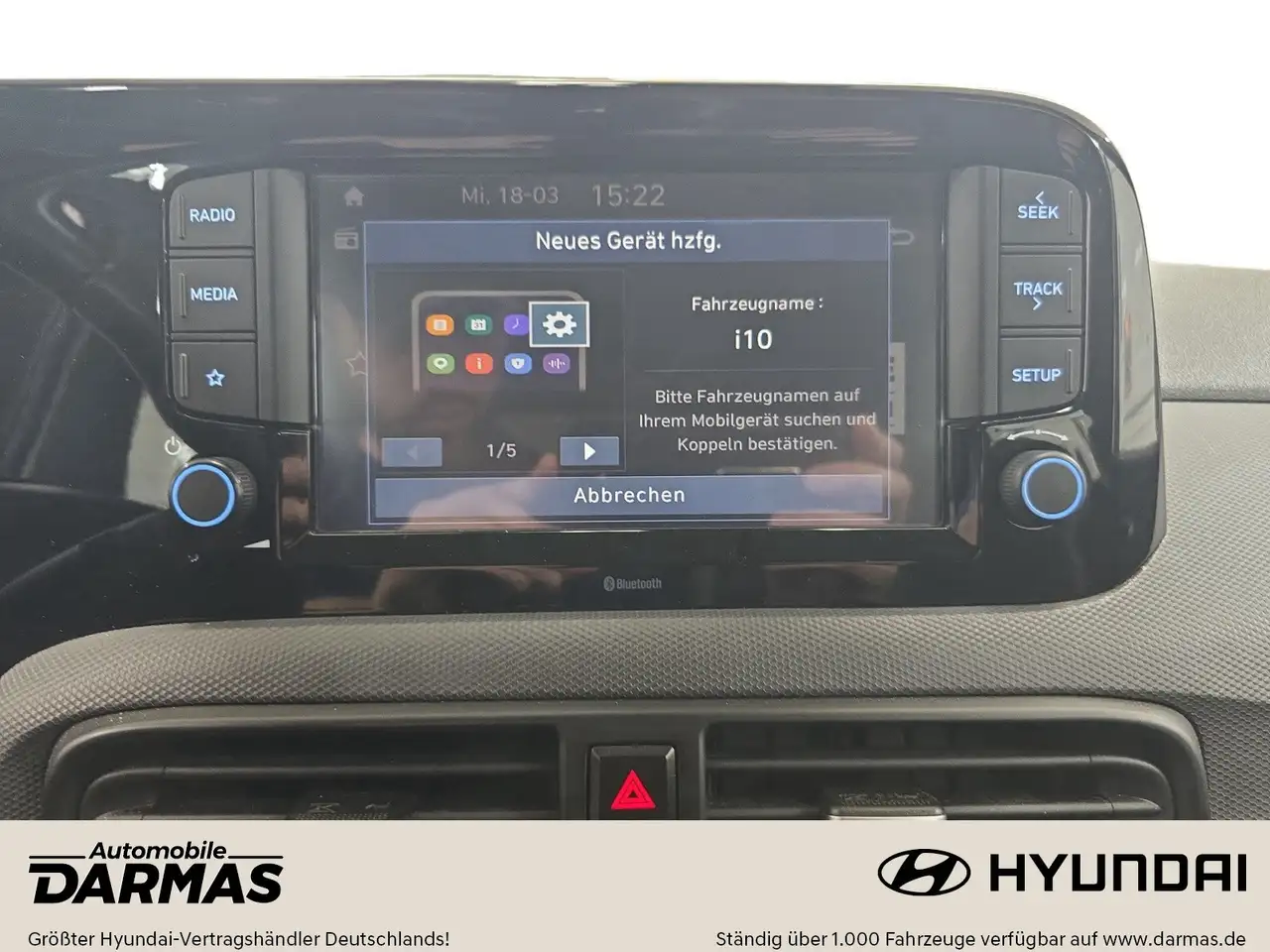 Hyundai i10 i10 1.0 Trend Automatik AppleCarP/AndroidA. PDC 17