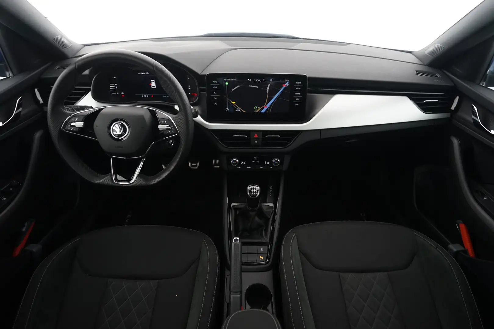 Skoda Kamiq 1.0 TSI Sport Business | Trekhaak | Navi | Camera Blauw - 2
