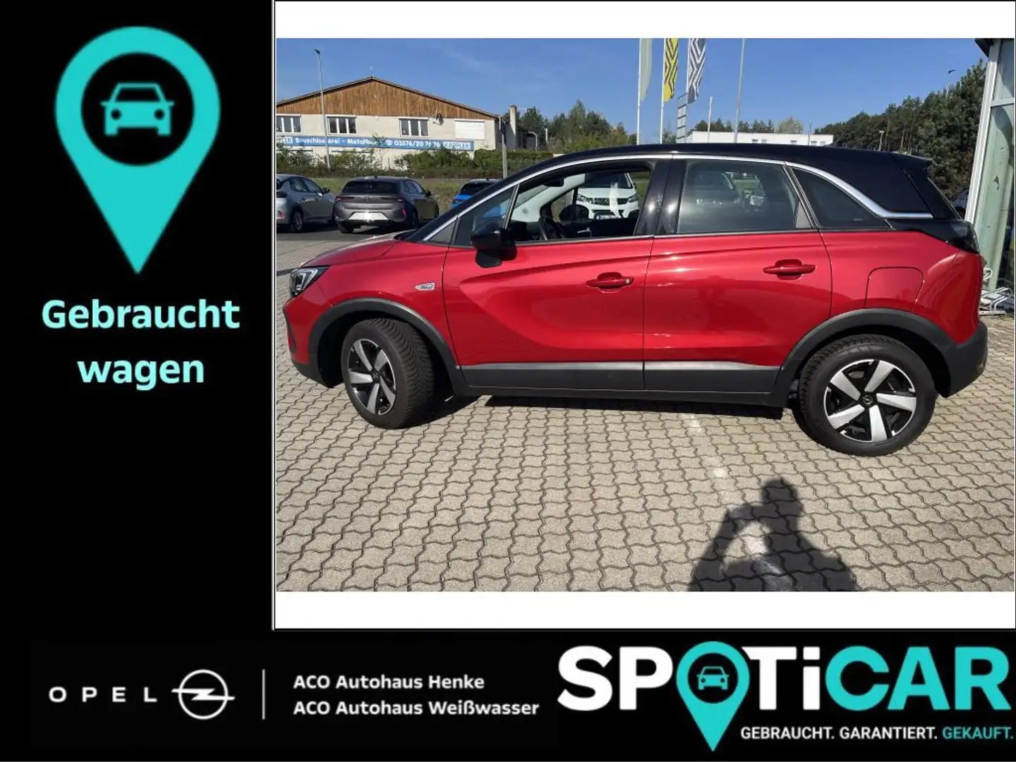 Opel Crossland 1.2 Automatik Elegance Rot - 2