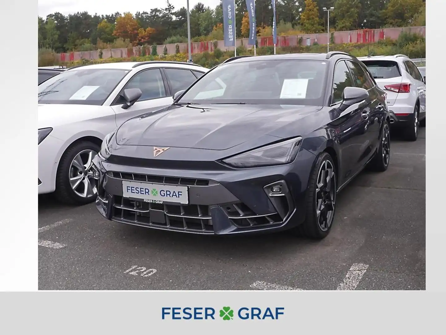 CUPRA Leon Sportstourer VZ PANO/NAVI/AHK Gris - 1