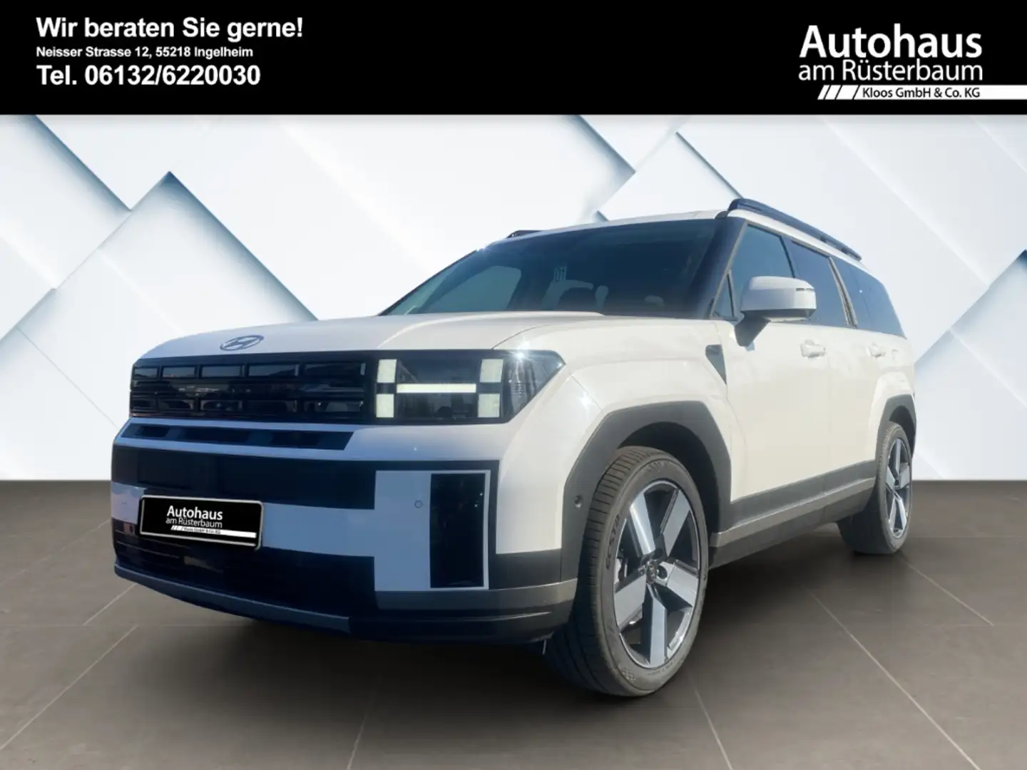 Hyundai SANTA FE Signature 4WD (5- Sitzer) PHEV Komfort- Technik-Pa Weiß - 2