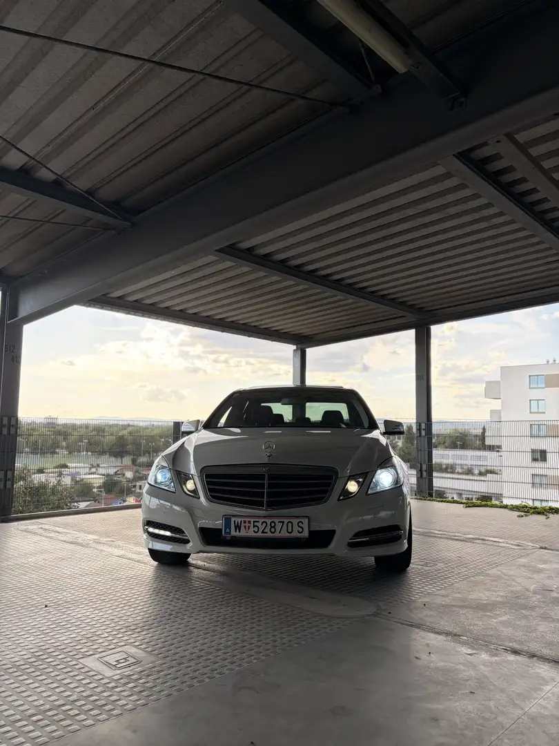 Mercedes-Benz E 220 CDI DPF BlueEFFICIENCY Automatik Avantgarde Weiß - 2