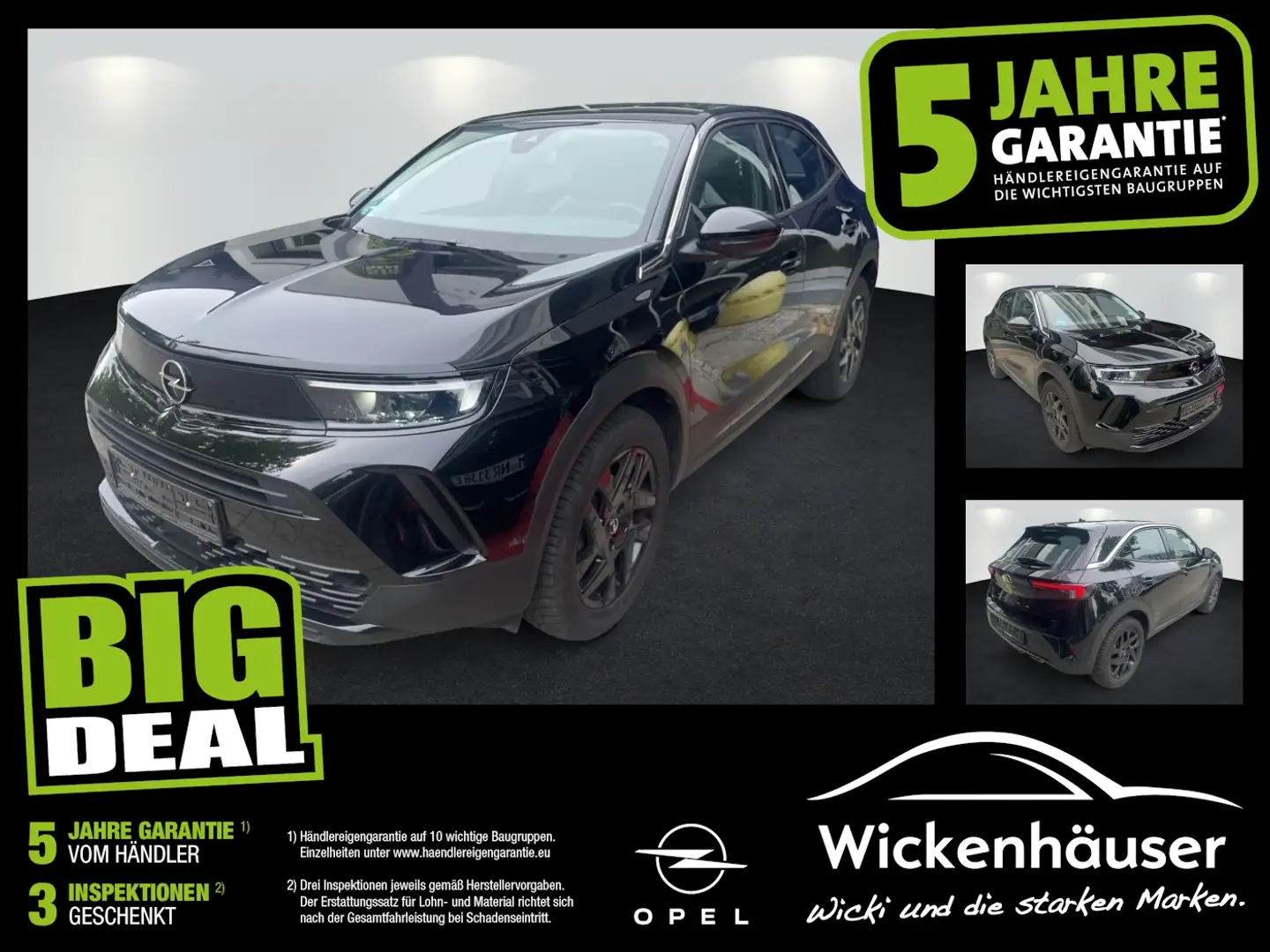 Opel Mokka 1.2 Turbo Elegance Allwetterreifen Schwarz - 1
