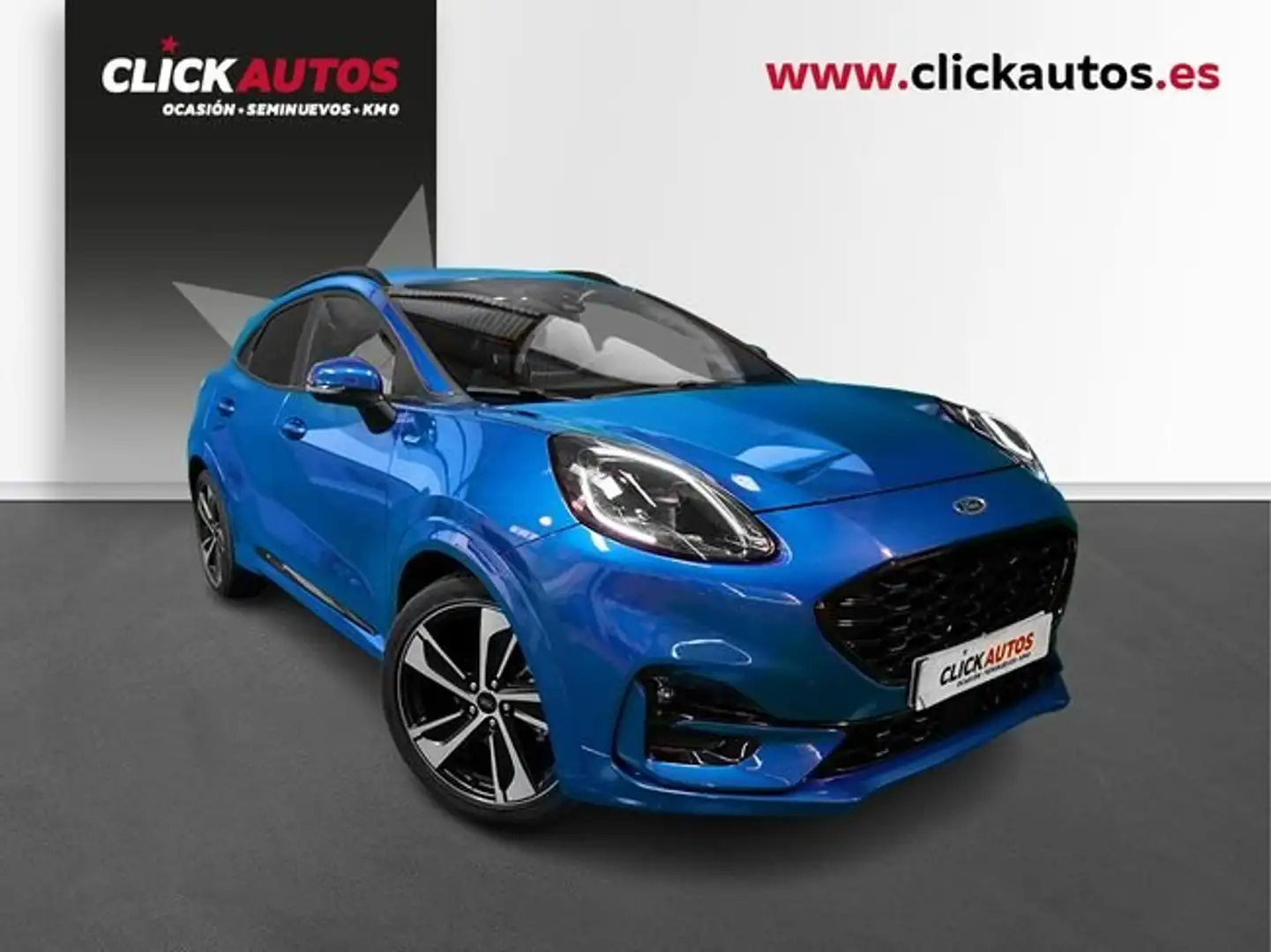 Ford Puma 1.0 Ecoboost 125CV MHEV STLine X Bleu - 2