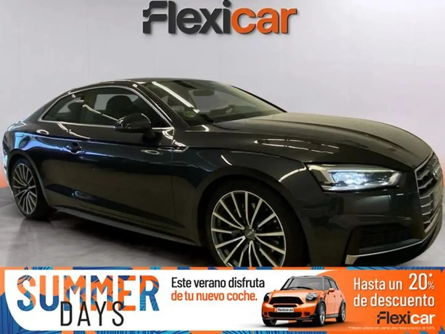 Audi A5 2.0 TDI quattro S tronic Coupé Gris - 1