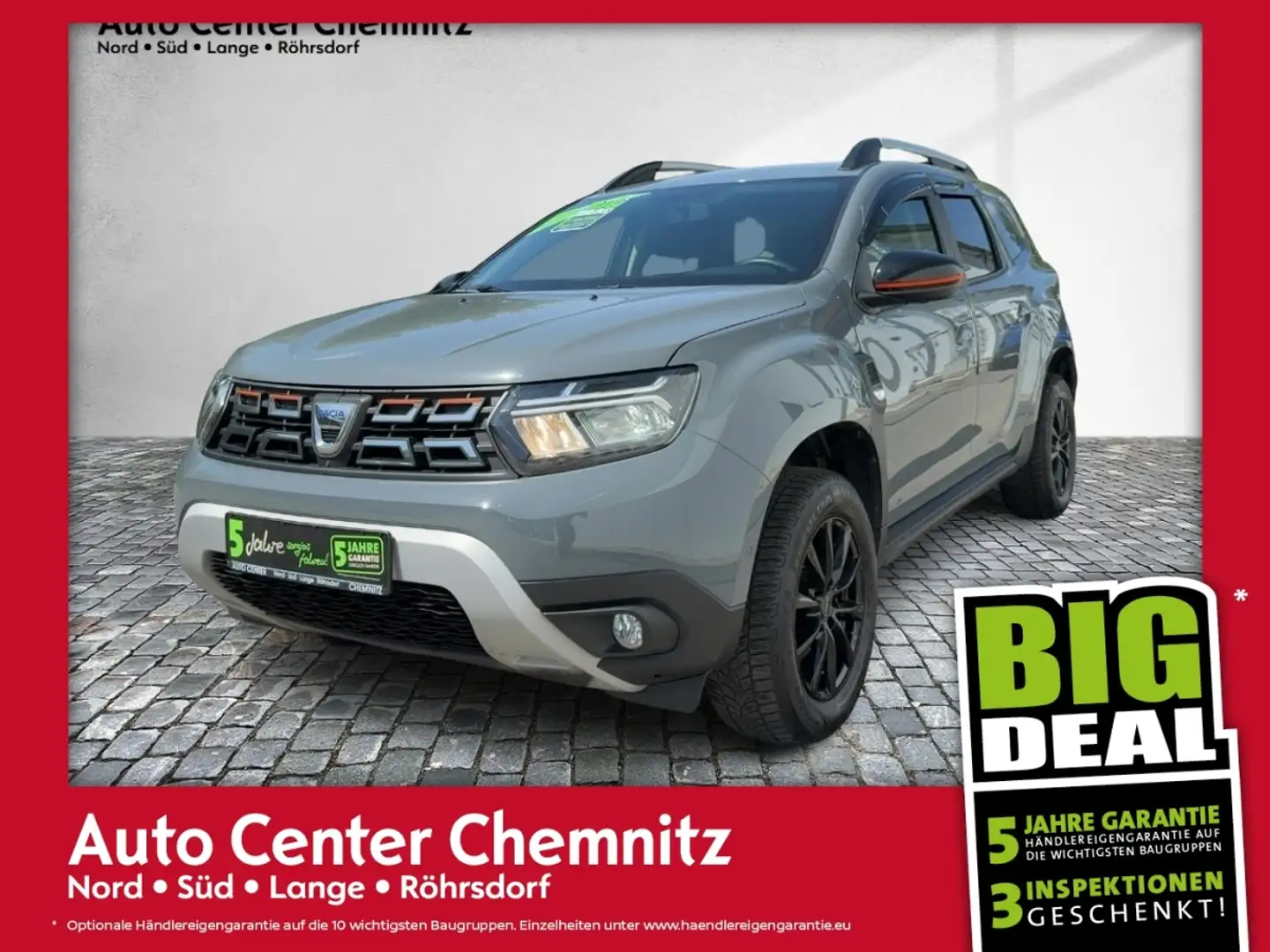 Dacia Duster II 1.3 TCe 150 Extreme Navi/Kamera/AHK Grau - 1