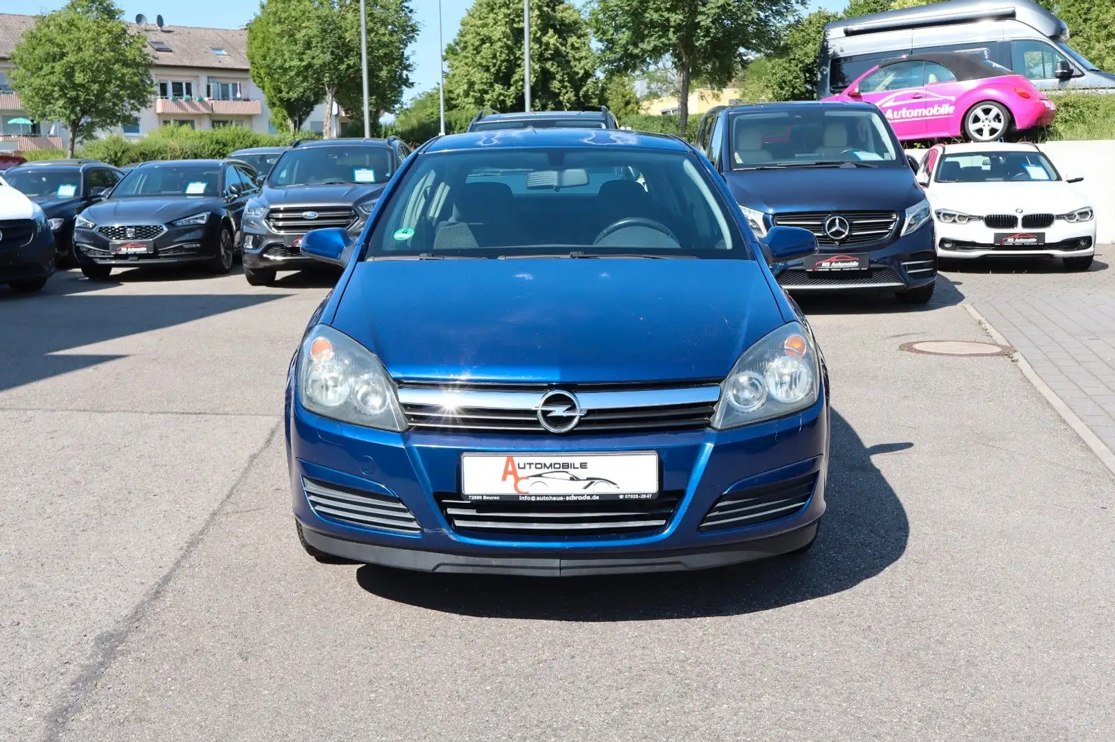 Opel Astra H 1.6_Tüv_KlimAut_Tempomat_Zahnriemen Blau - 2