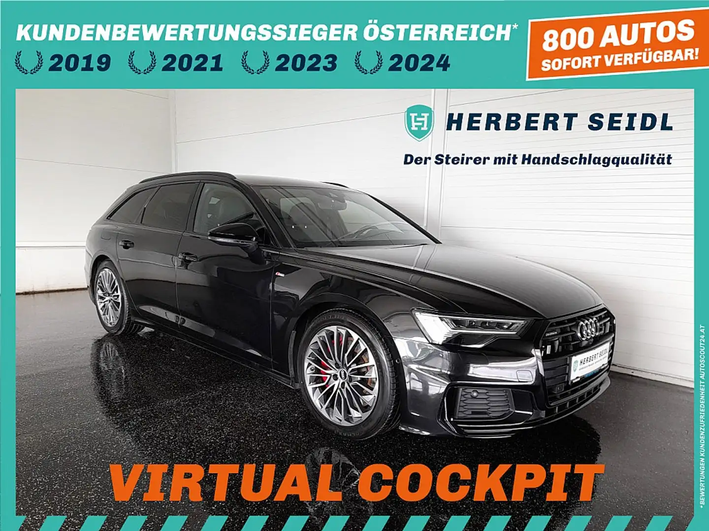 Audi A6 Avant S-LINE COMPETITION 55 TFSI e  quattro S-t... Grijs - 1
