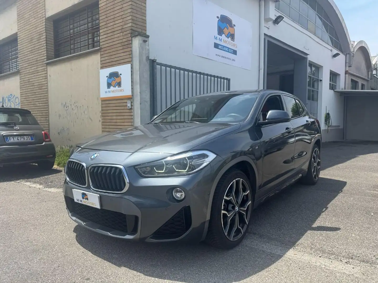 BMW X2 sDrive18d M sport   UNICO PROPRIETARIO Gris - 1
