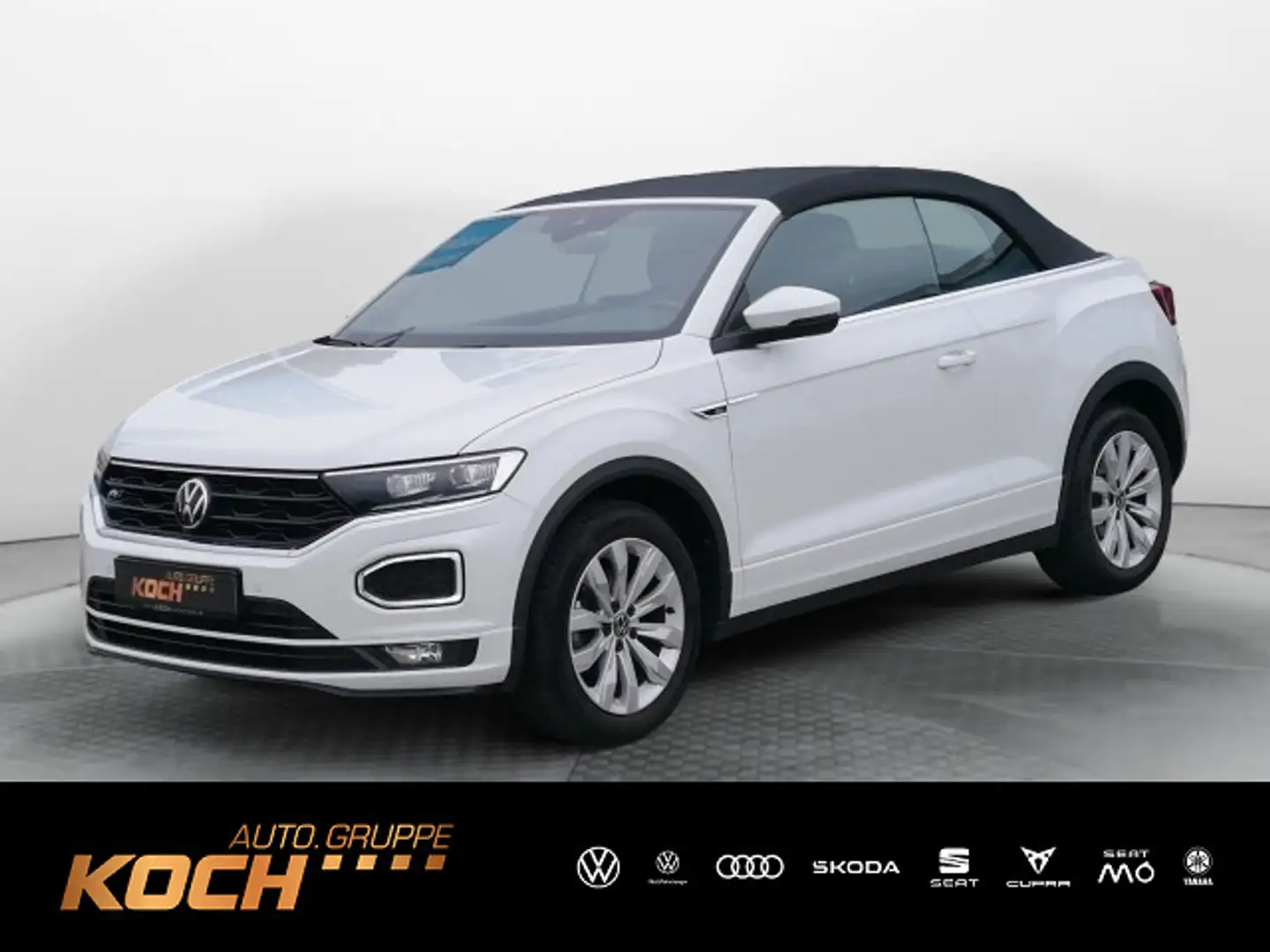 Volkswagen T-Roc 1.5TSI R-Line NAVI KLIMA SHZ LED Weiß - 1