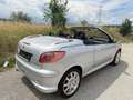 Peugeot 206 CC 1,6 16V, Black and Silver Edition. Silber - thumbnail 6