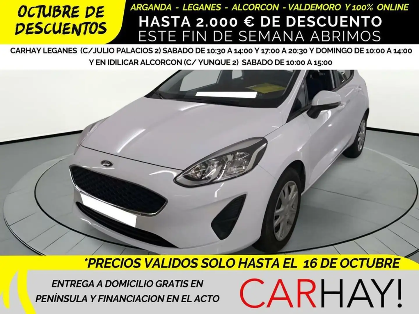Ford Fiesta 1.1 Ti-VCT Trend Wit - 1