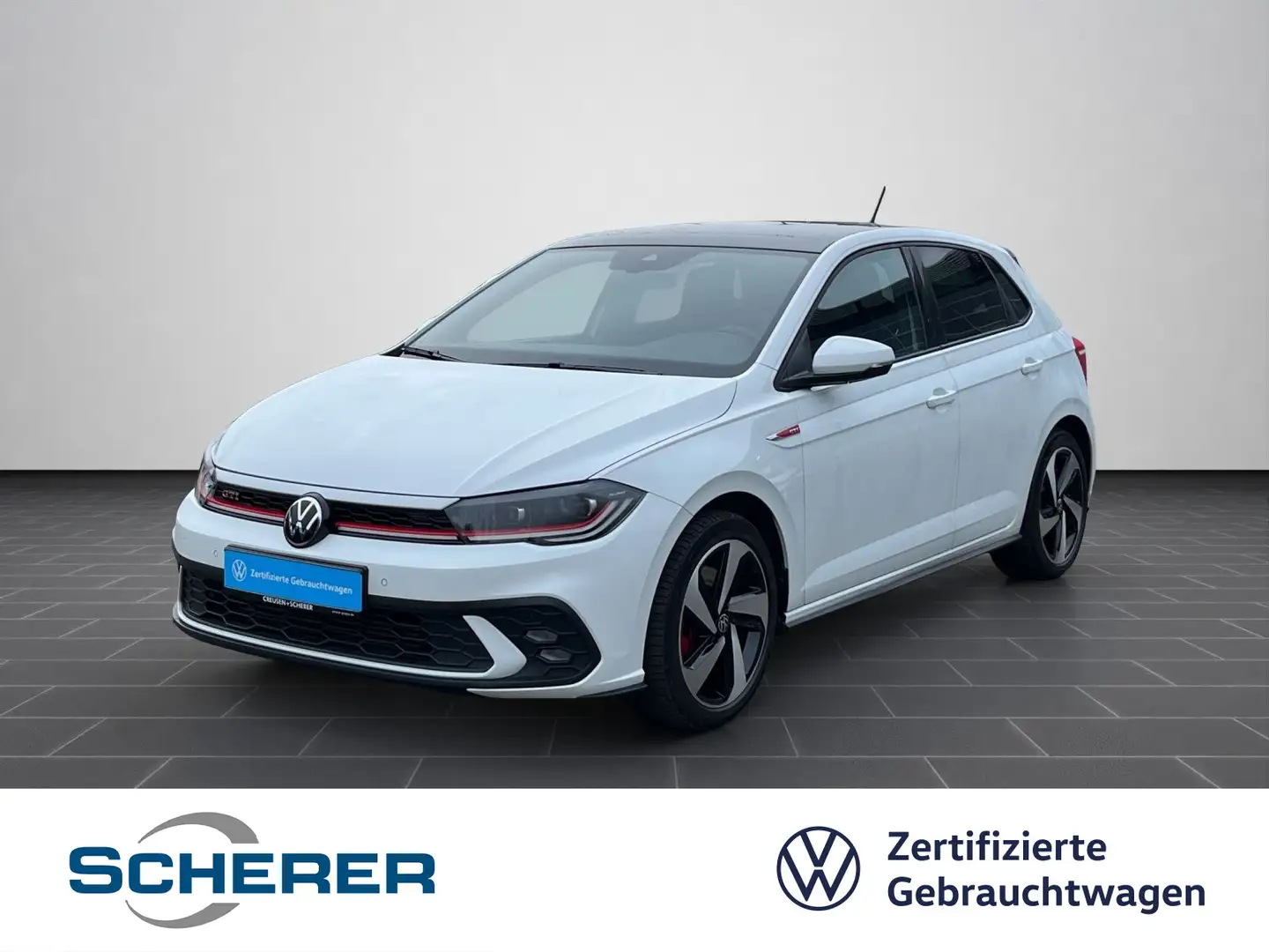 Volkswagen Polo GTI 2.0 TSI DSG ACC PANO MATRIX-LED SHZ Weiß - 1