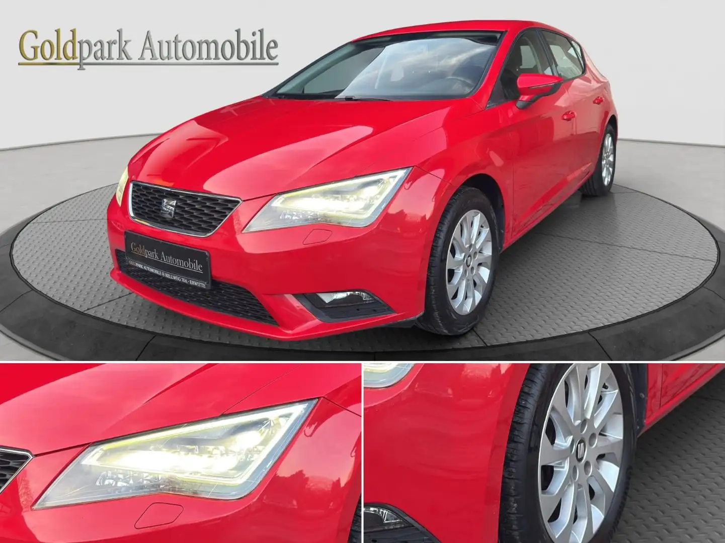 SEAT Leon Style 1.2 TSI/VOLL-LED/SHZ/PDC/1.HAND/GARAN Rouge - 1