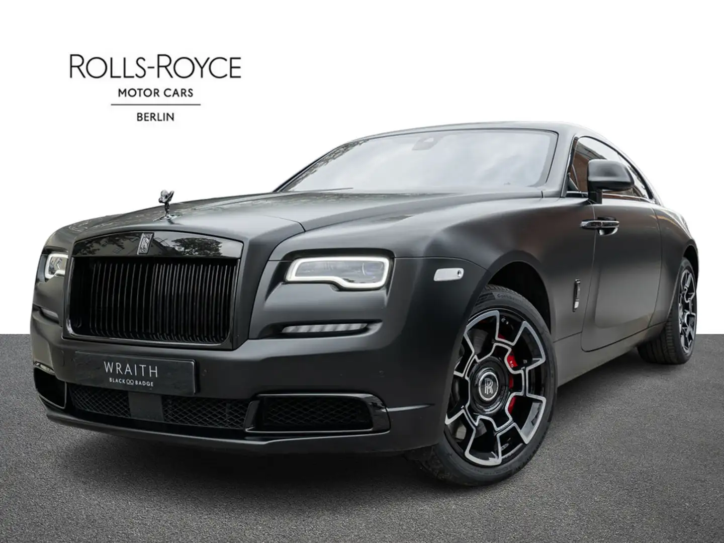 Rolls-Royce Wraith Black Badge #PPF Wrapping #onCommissio Nero - 1