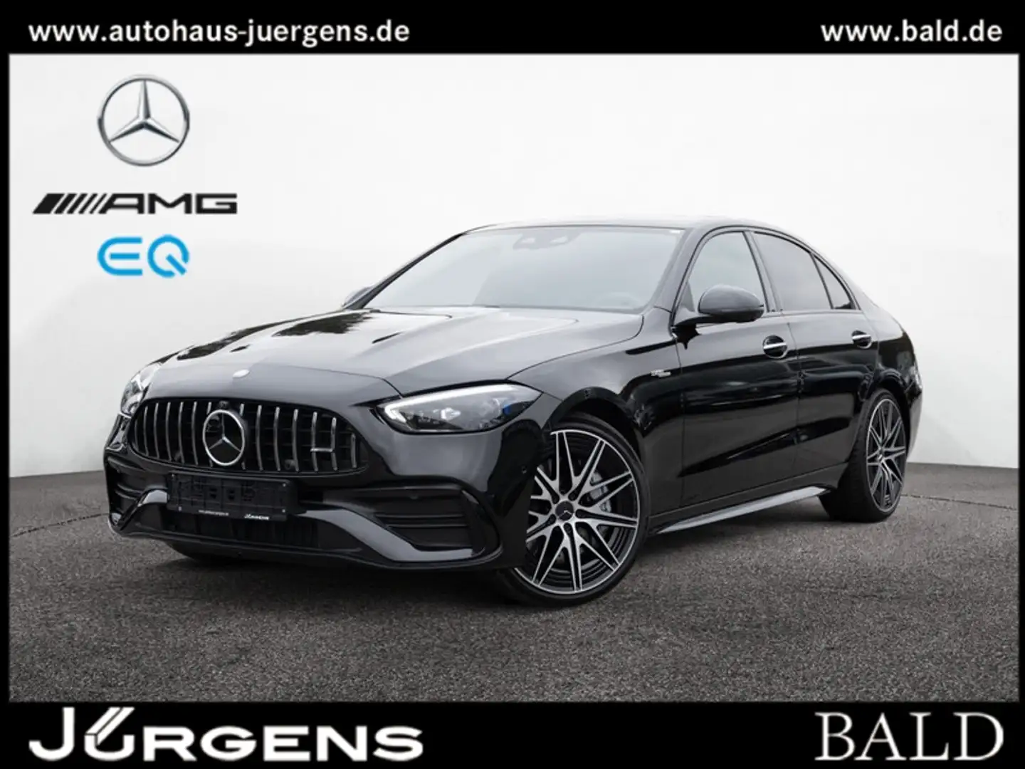 Mercedes-Benz C 43 AMG 4M Pano/Burm/Stdhz/Distr/Night/Memo/20" Nero - 1